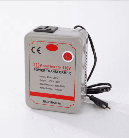 1000Watts Portable Step-down transformer 220Volt -110Volt