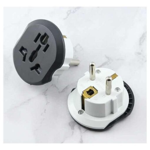Universal International 250V 13A Travel Adapter With 3 Pin UK And 2 Pin Eu Plug - Image 2