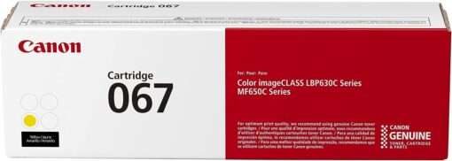 Original Toner Cartridge Canon CRG-067  (Yellow)